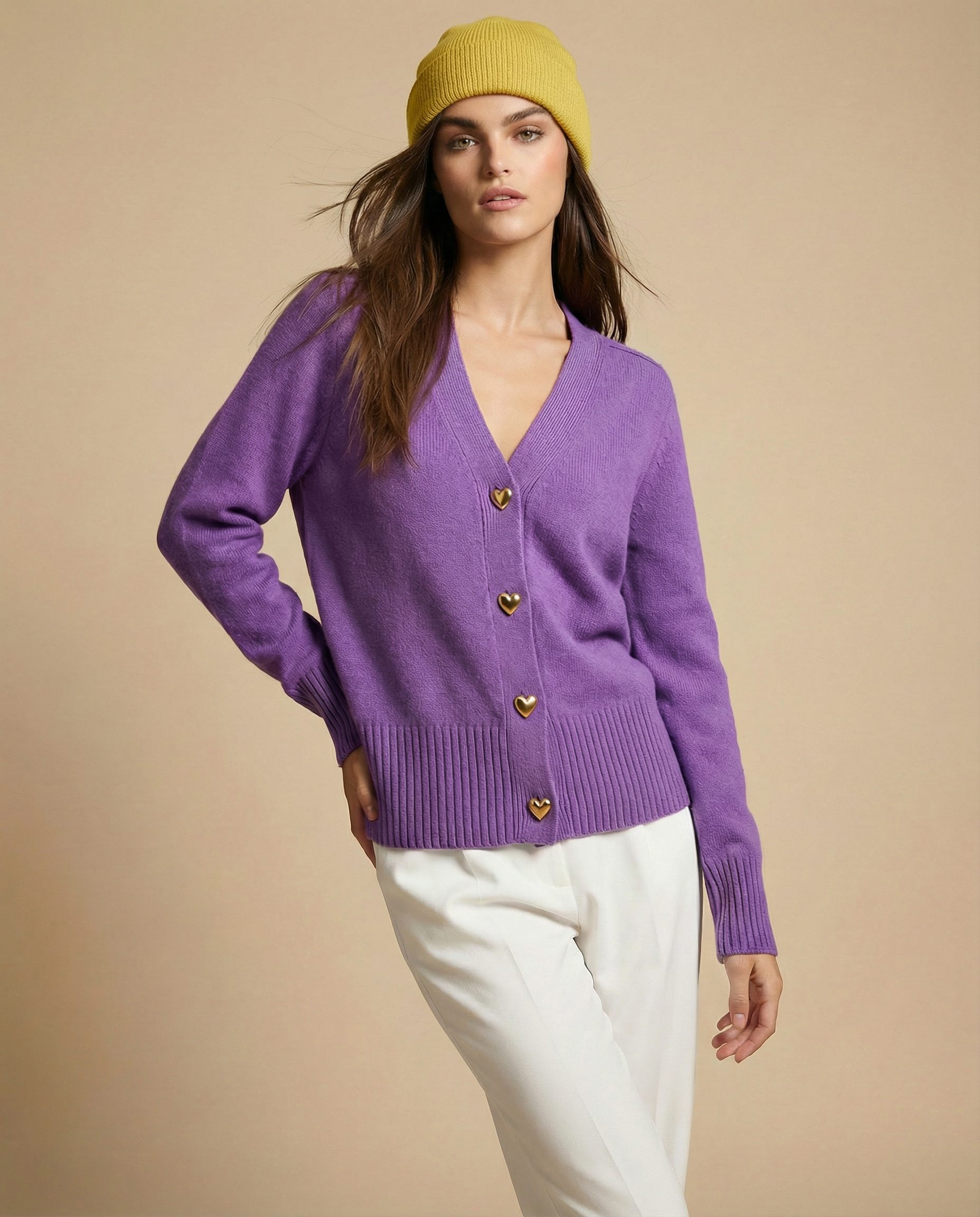 Charly - Anti-Frizz Satin-Lined Winter Beanie