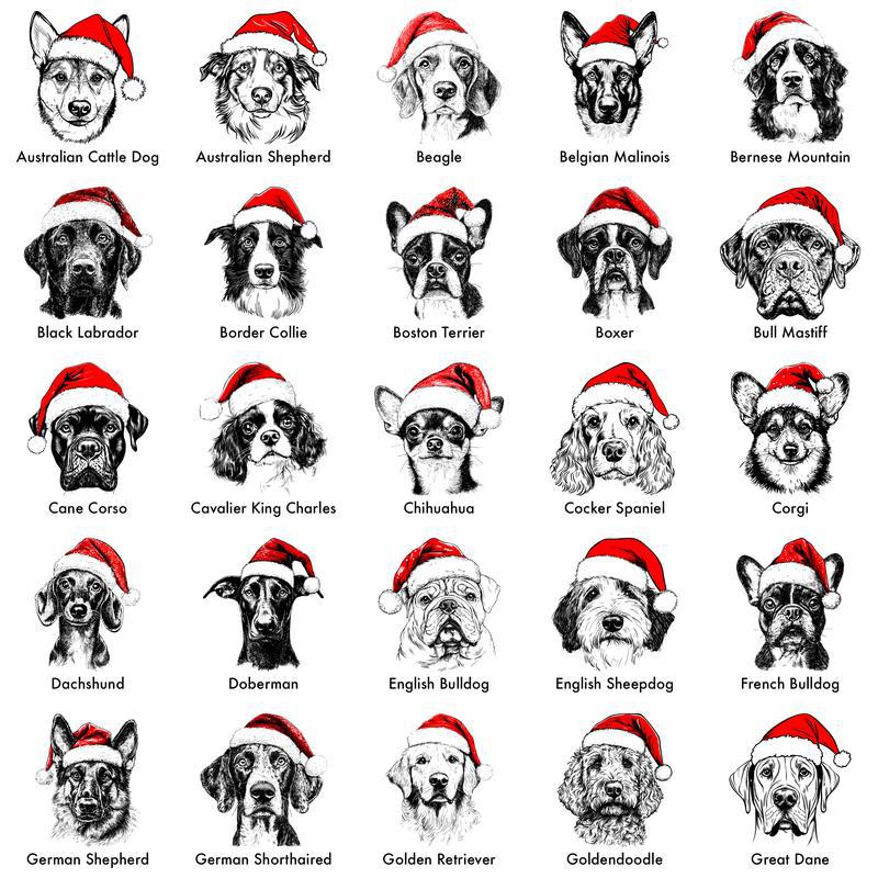 Festive Dog Lover Christmas Jumper – 50+ Breeds | Yorkie
