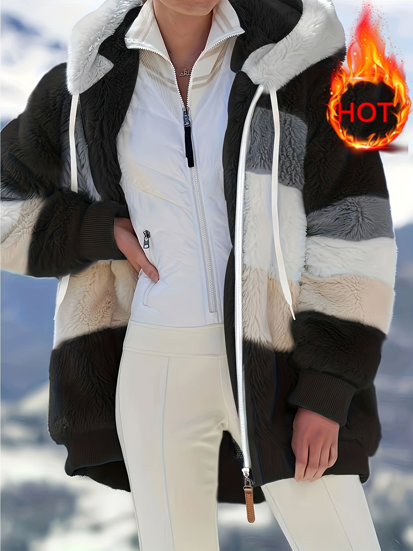 Serena | Plush Hooded Coat