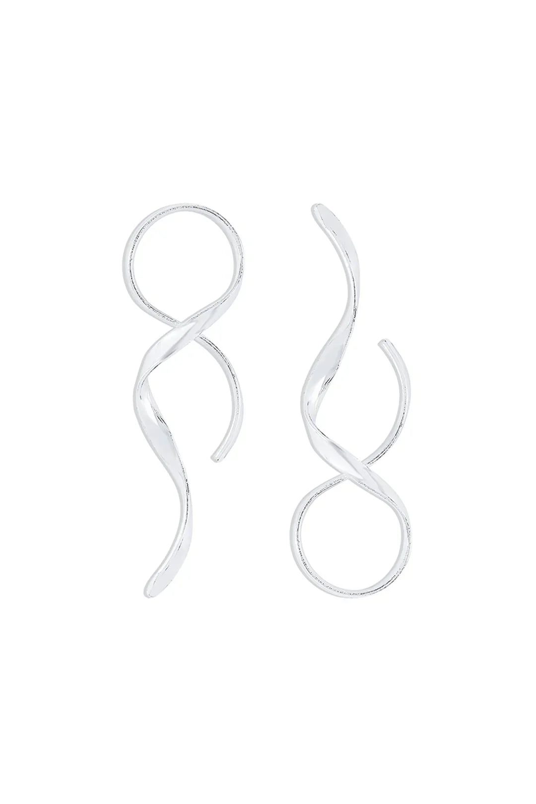 Ismara | Sleek Spiral Earrings