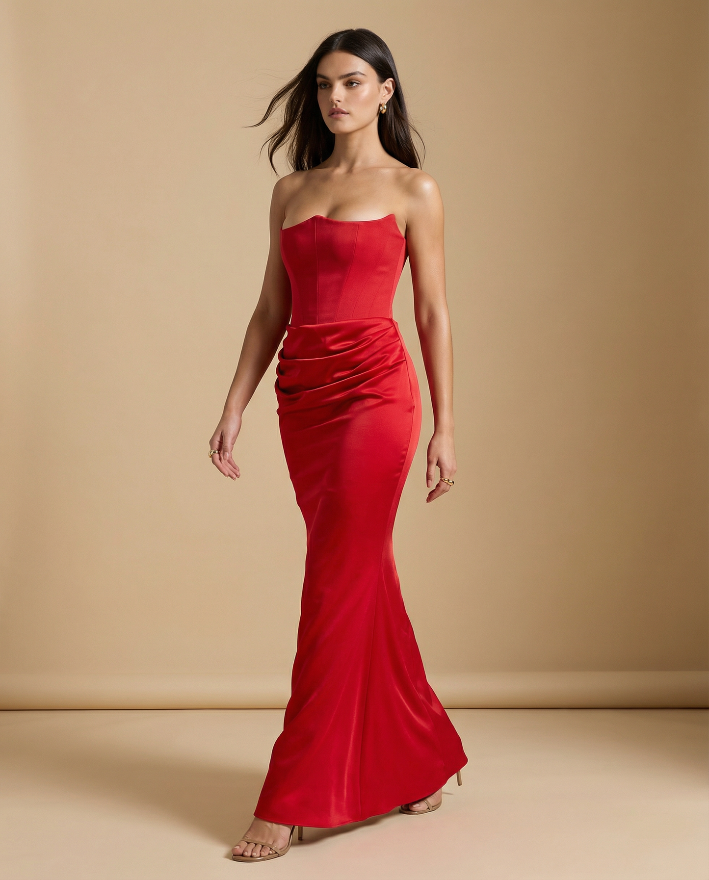 Aurelia | Strapless Maxi Dress