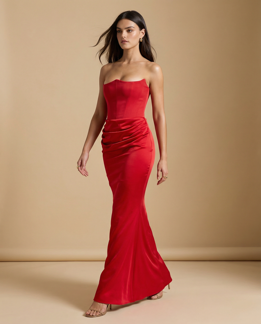 Aurelia | Strapless Maxi Dress