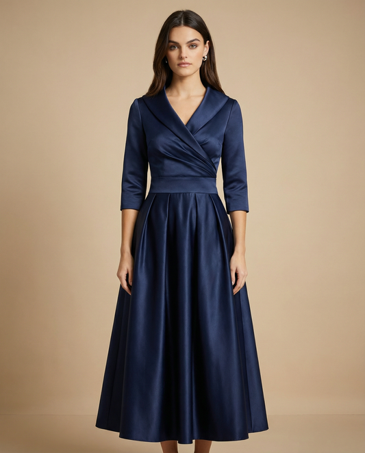 Clara | Elegant Satin Dress