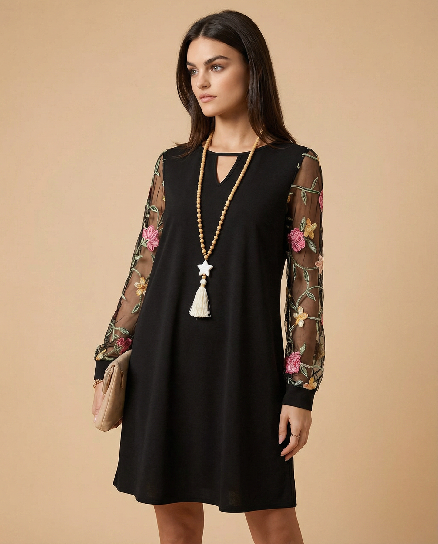 Lily | Floral V-Neck Dress