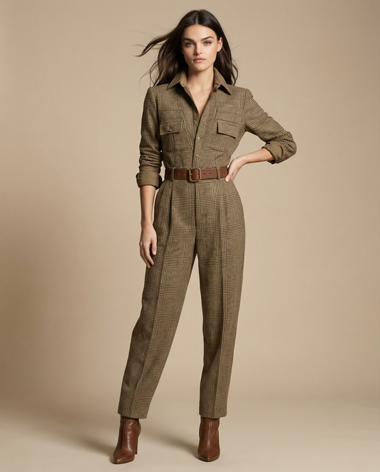 Celeste | Elegant Tailored Jumpsuit