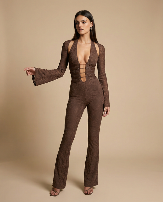 Georgina | Lace Jumpsuit
