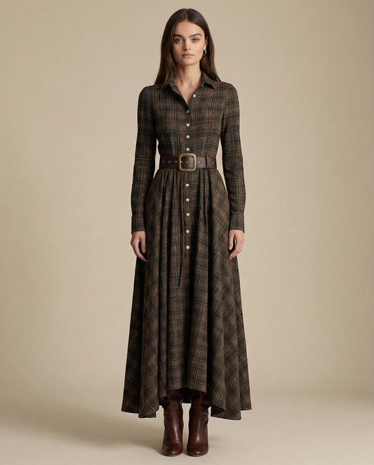 Millie | Belted Shirt Dress
