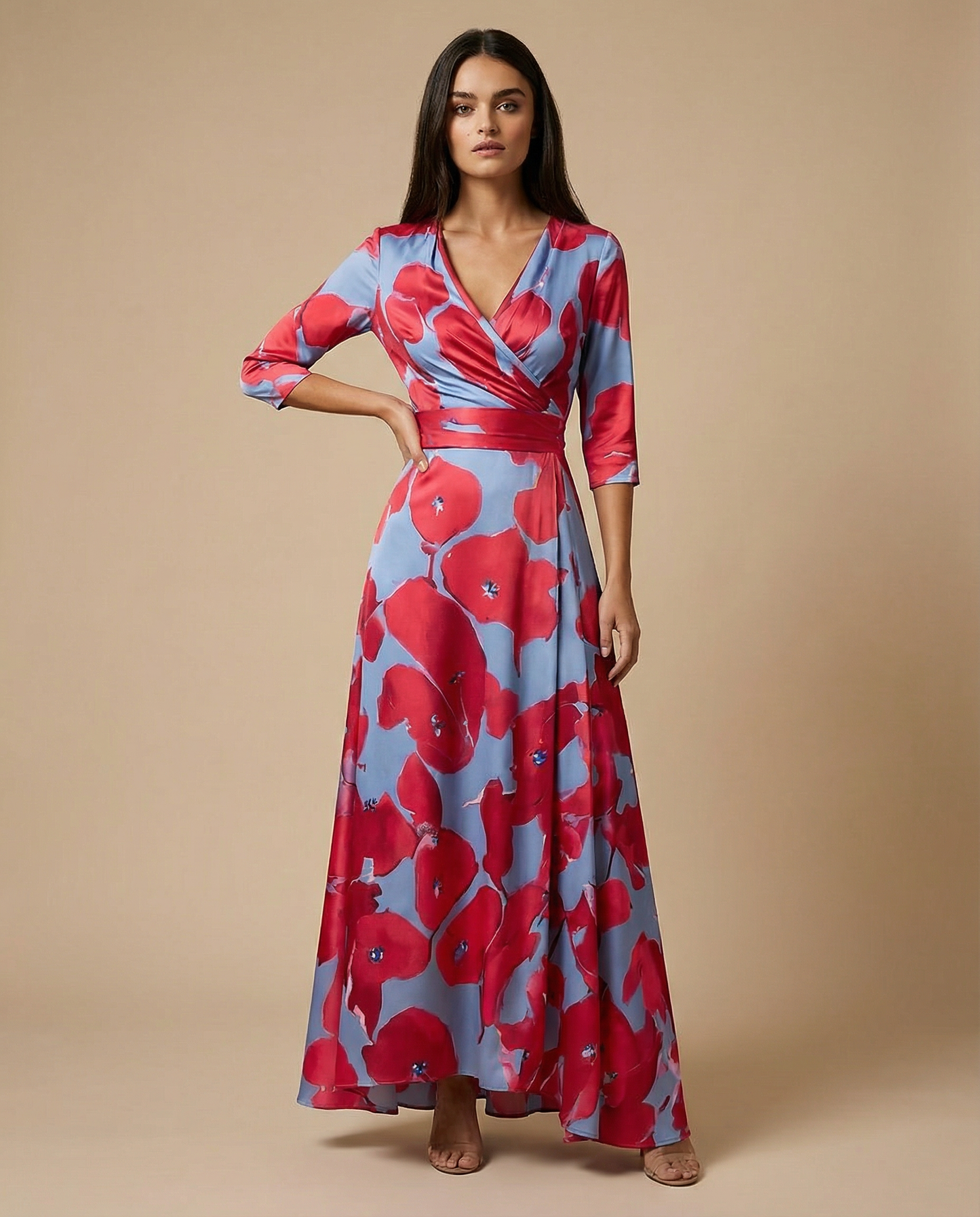 Chloe | Elegant Floral Dress