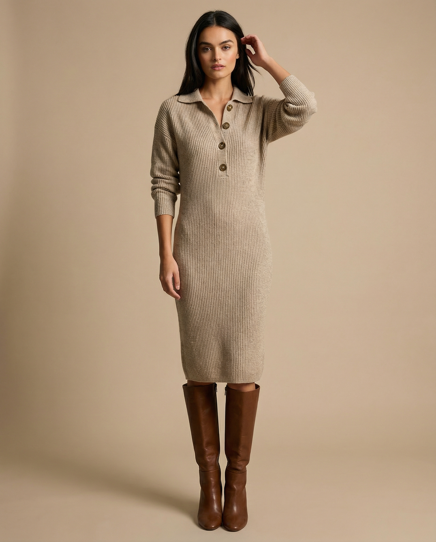 Janice | Elegant Sweater Dress