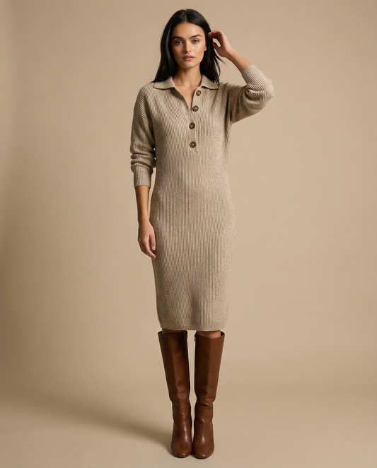 Janice | Elegant Sweater Dress
