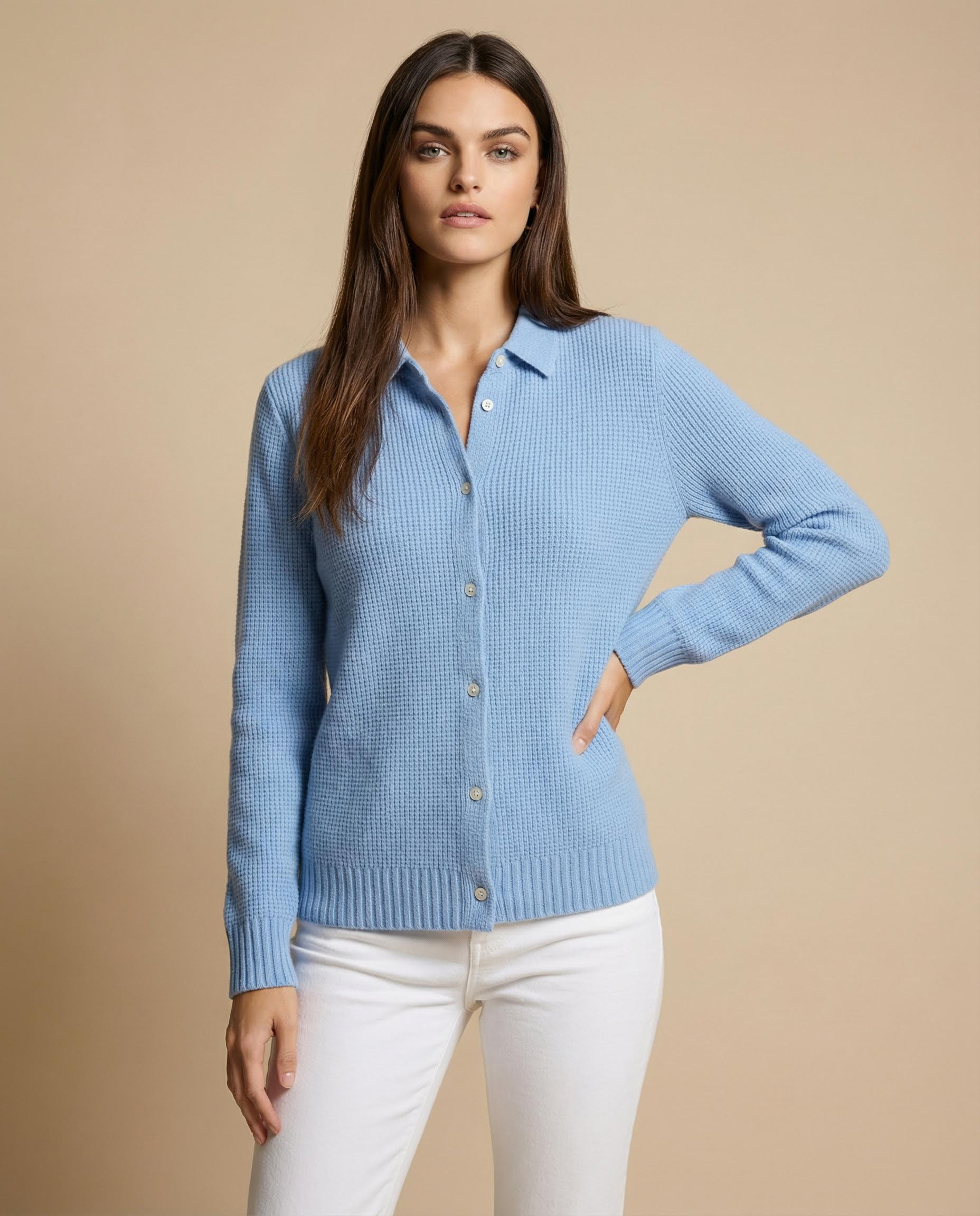 Fiora | Plaid Knit Sweater