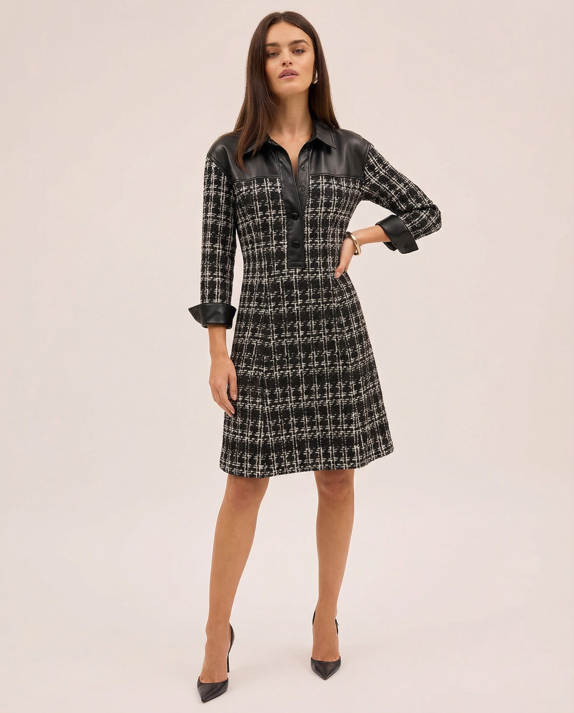 Arlea – Tailored Tweed Dress