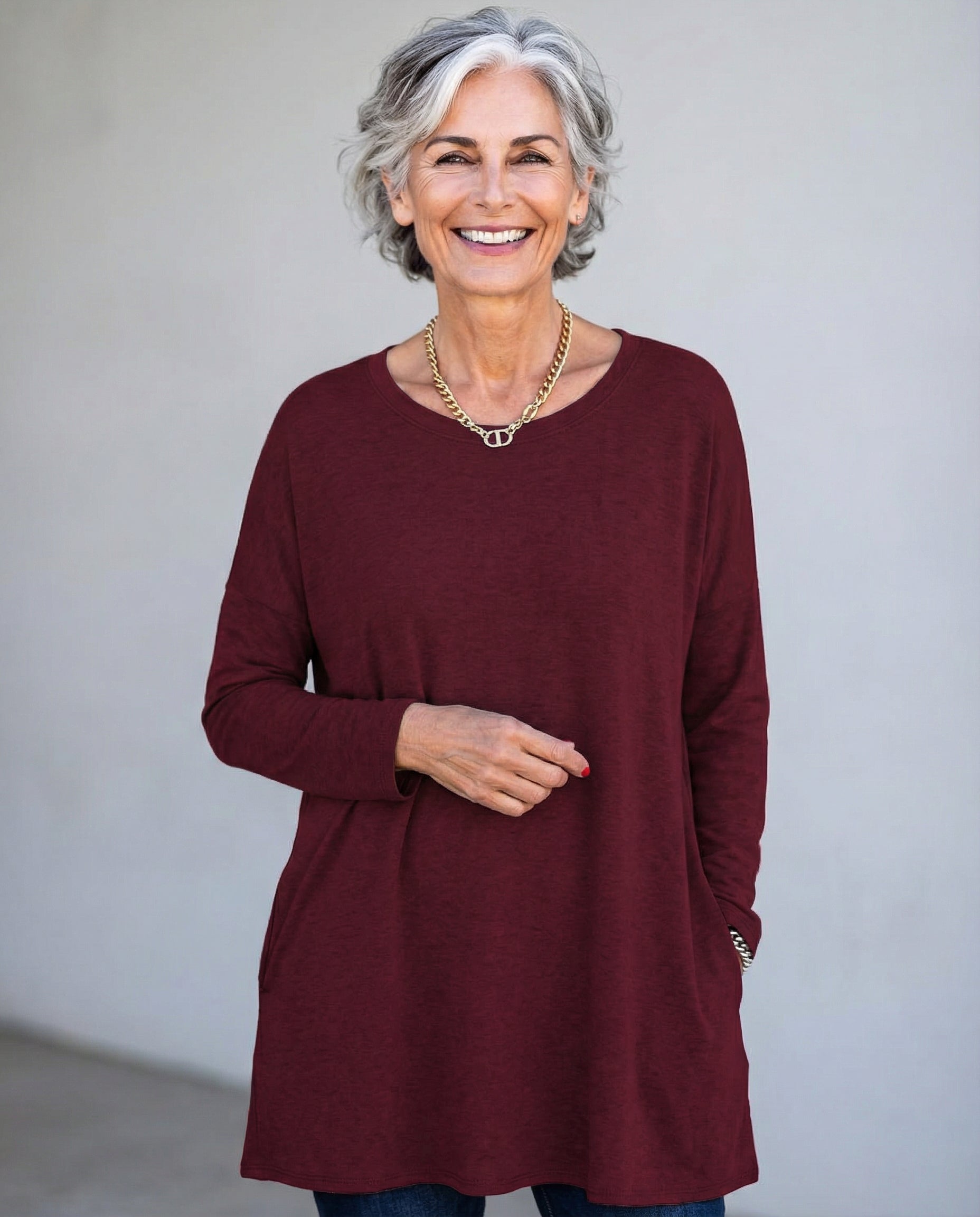 Clara – Relaxed Everyday Tunic with Pockets