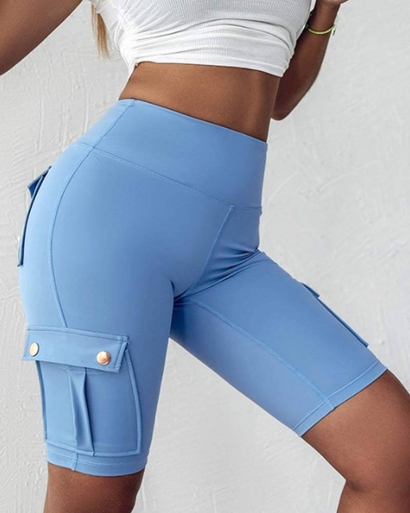 Aria | High-Waisted Performance Shorts