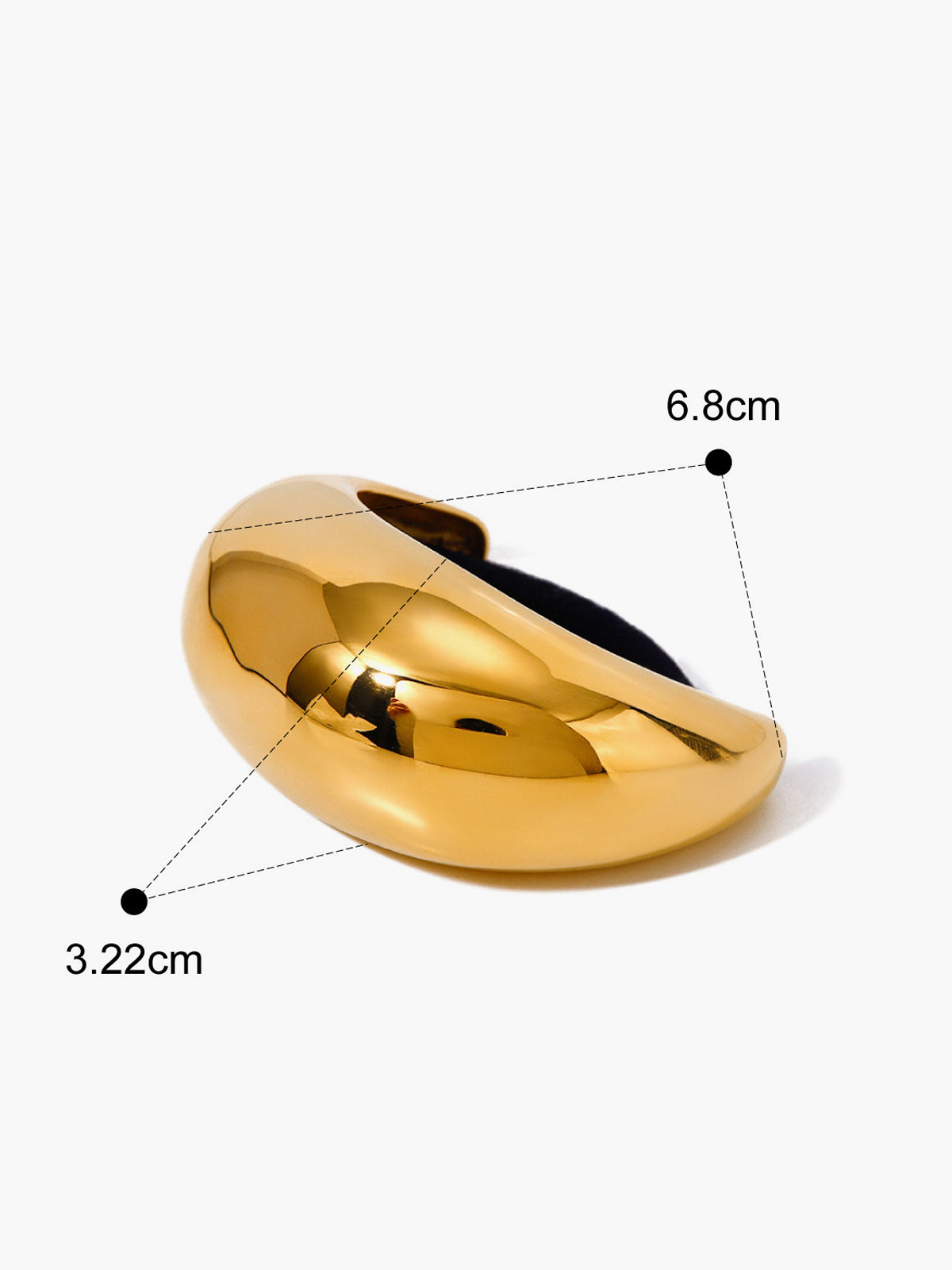 Ines - Golden Pony Hair Tie