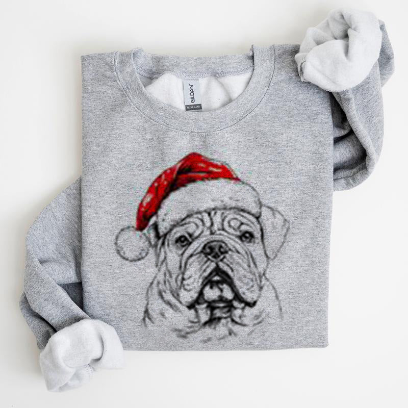 Festive Dog Lover Christmas Jumper – 50+ Breeds | English Bulldog