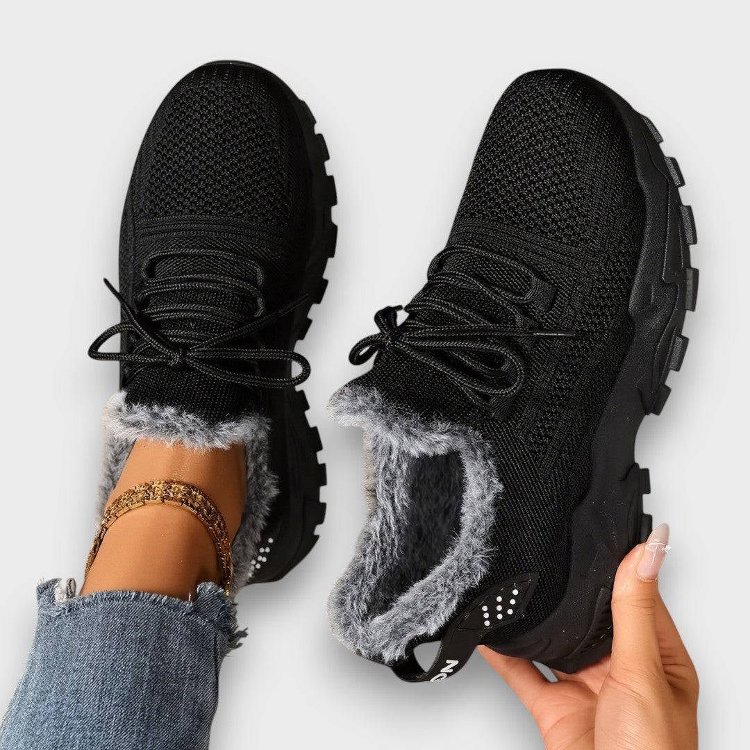 Chloe | Lace-Up Winter Sneakers
