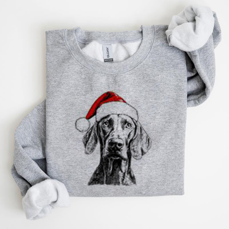 Festive Dog Lover Christmas Jumper – 50+ Breeds | Weimaraner