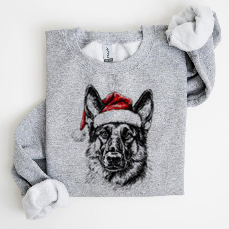 Festive Dog Lover Christmas Jumper – 50+ Breeds | German Shephard