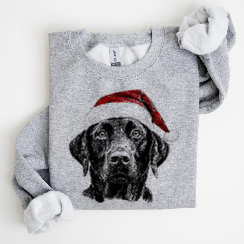 Festive Dog Lover Christmas Jumper – 50+ Breeds | Black Labrador
