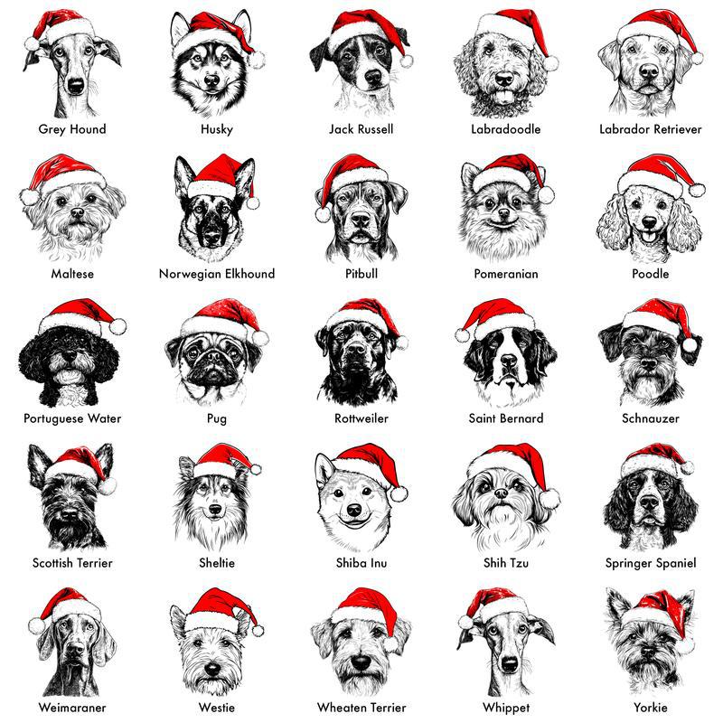 Festive Dog Lover Christmas Jumper – 50+ Breeds | Wheaten Terrier