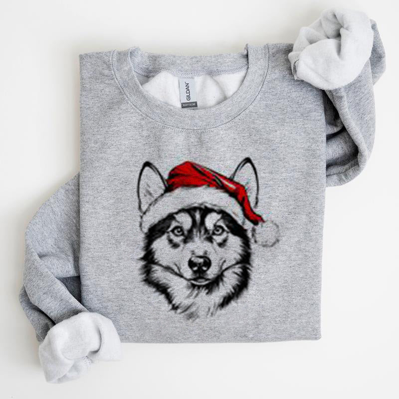 Festive Dog Lover Christmas Jumper – 50+ Breeds | Husky