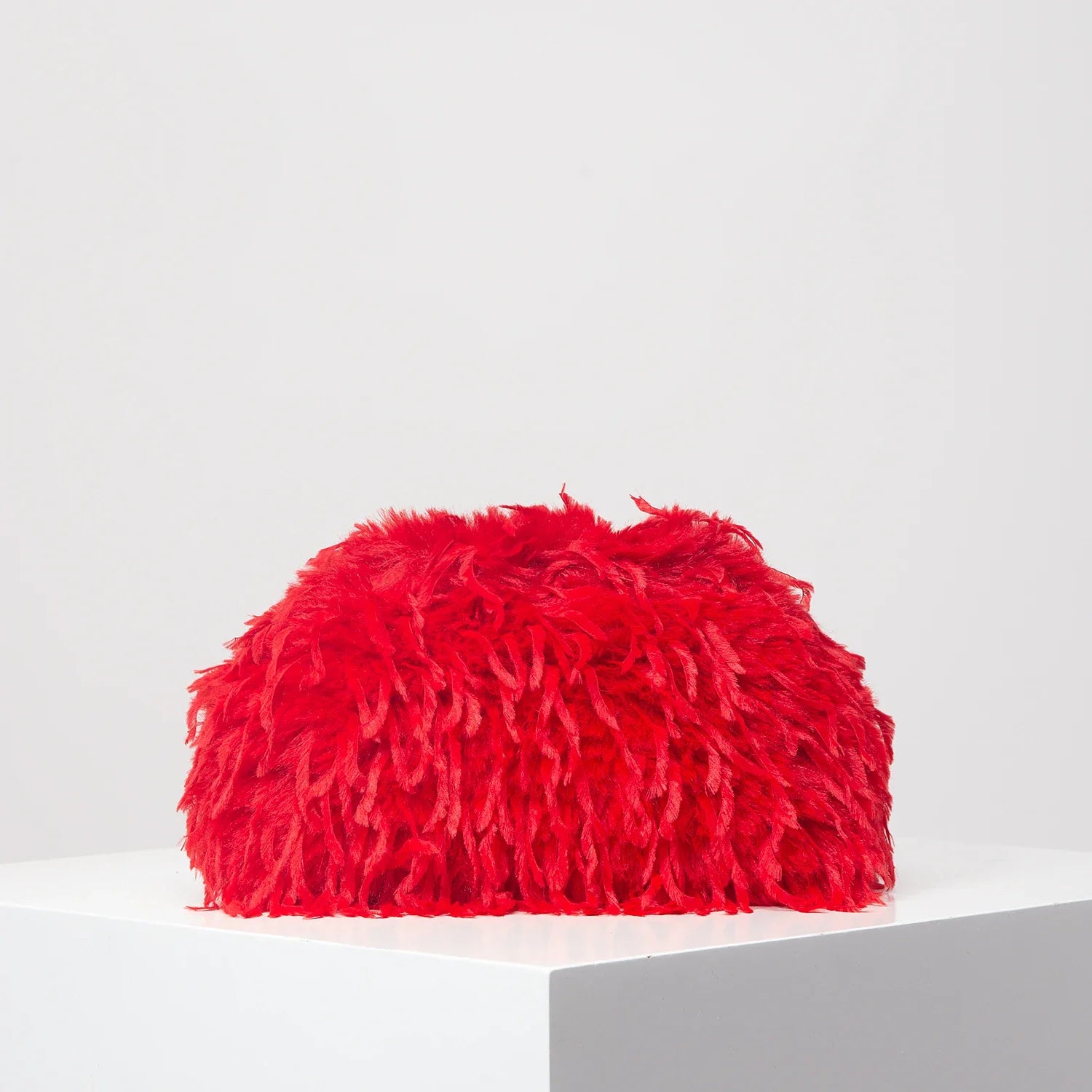 Rowan | Plush Clip Clutch