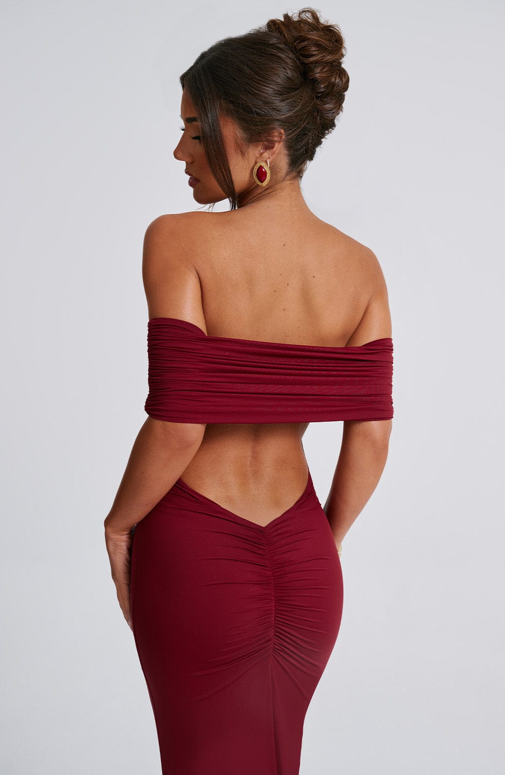 Olympia | Elegant Backless Maxi Dress