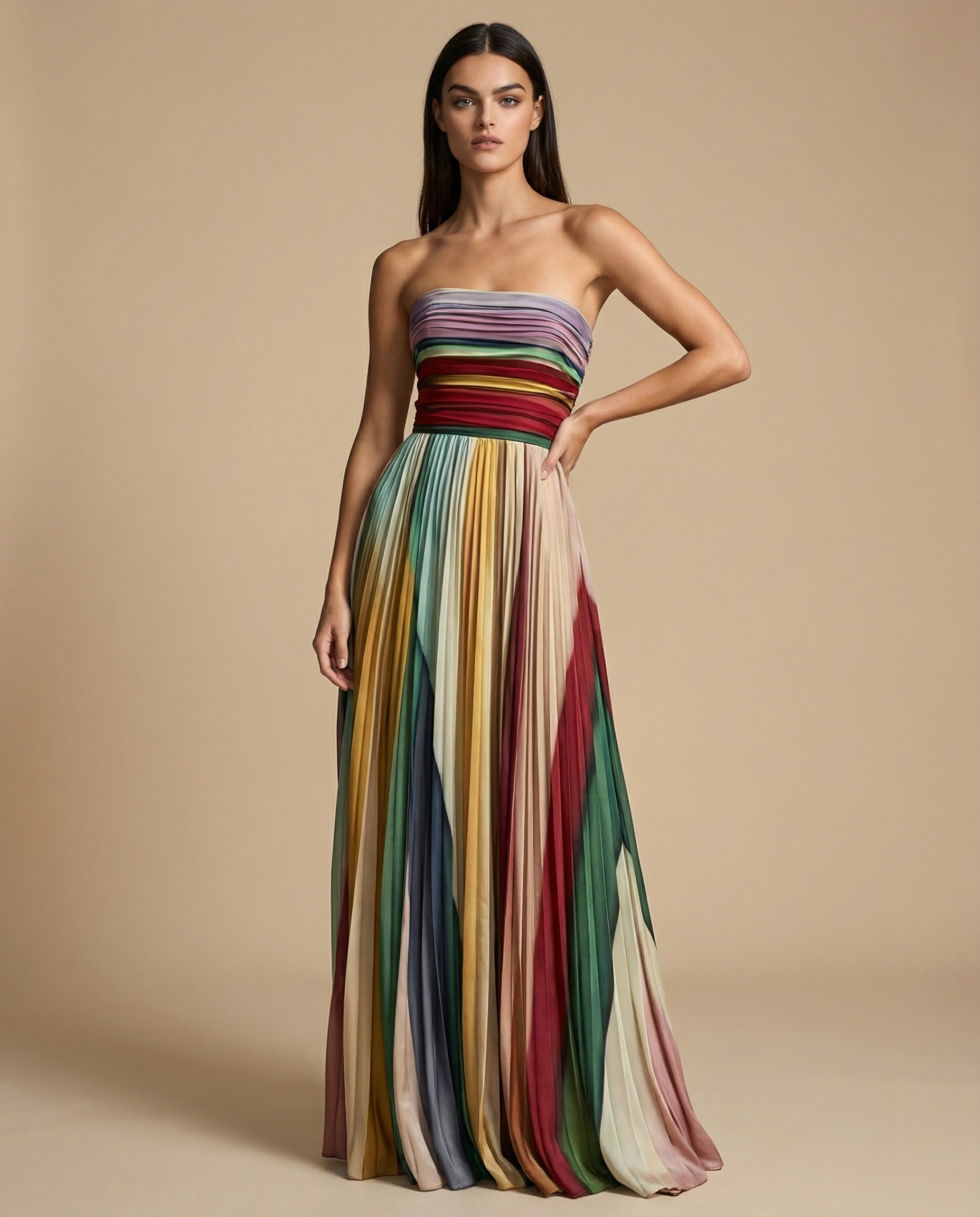 Nova | Elegant Strapless Dress