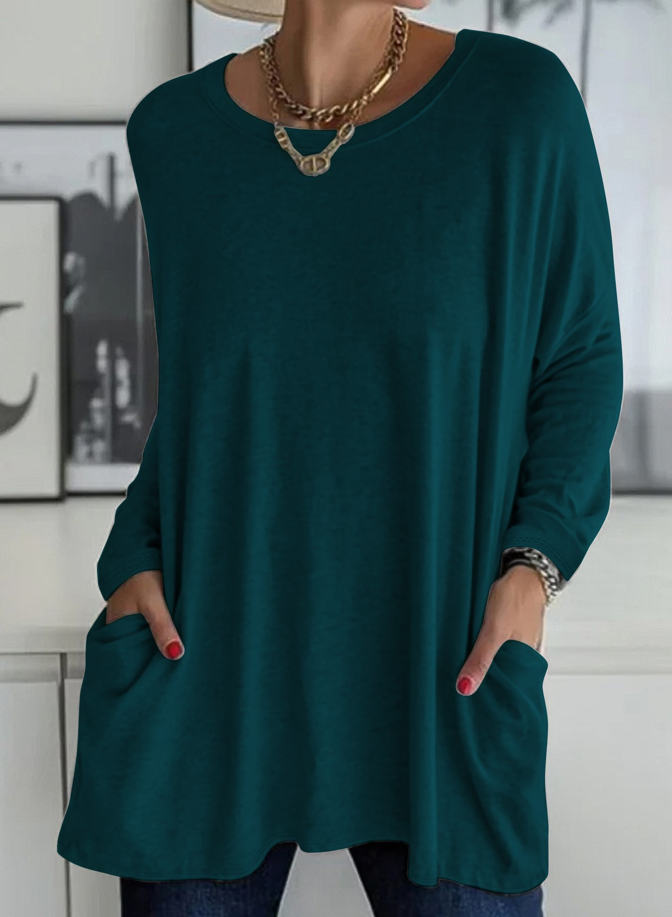 Clara – Relaxed Everyday Tunic with Pockets